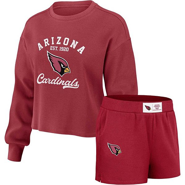 Женский лонгслив и шорты для отдыха Arizona Cardinals в рубчик Wear By Erin Andrews
Женский лонгслив и шорты для отдыха Arizona Cardinals в рубчик Wear By Erin Andrews
