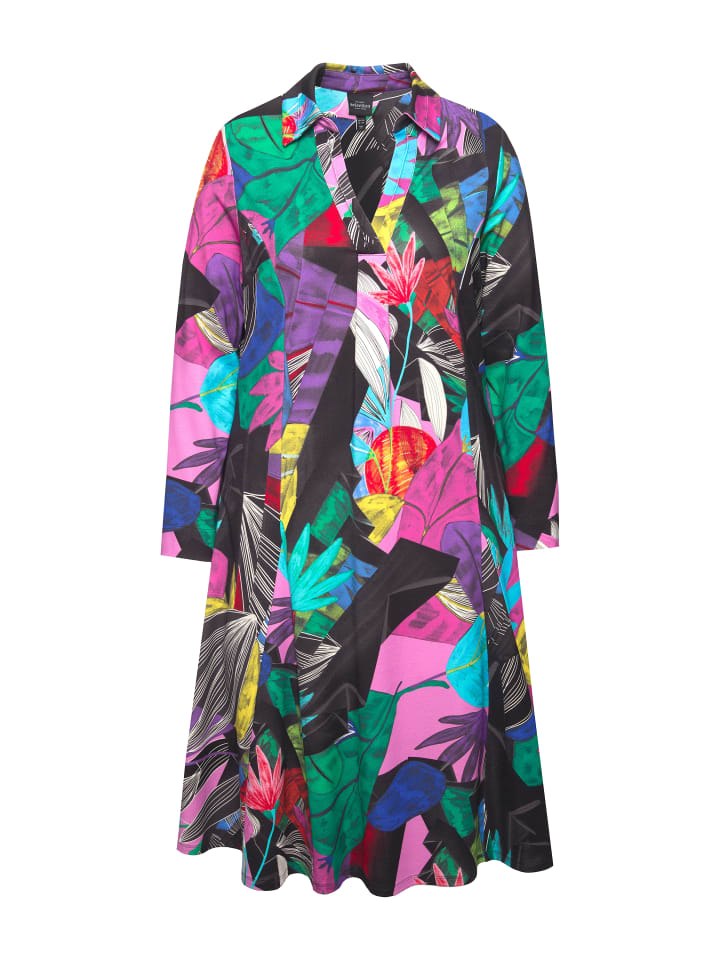 Платье до колена Ulla Popken Hemdblusenkleid, черный 
Платье до колена Ulla Popken Hemdblusenkleid, черный