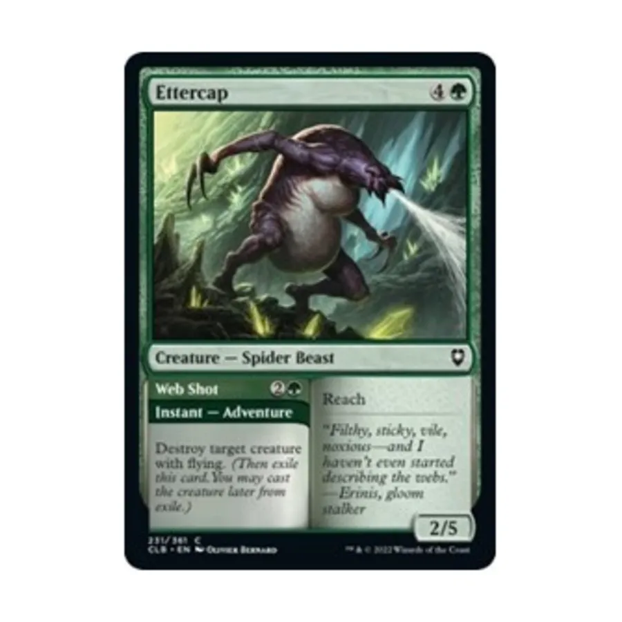 CCG Эттеркап (C) (Фольга), MTG - Commander Legends - Battle for Baldur's Gate
CCG Эттеркап (C) (Фольга), MTG - Commander Legends - Battle for Baldur's Gate