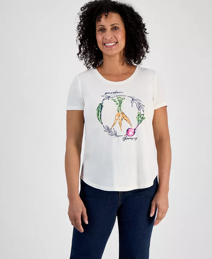 Футболка с принтом Petite Graphic Perfect Crewneck Style & Co, коричневый/бежевый
Футболка с принтом Petite Graphic Perfect Crewneck Style & Co, коричневый/бежевый