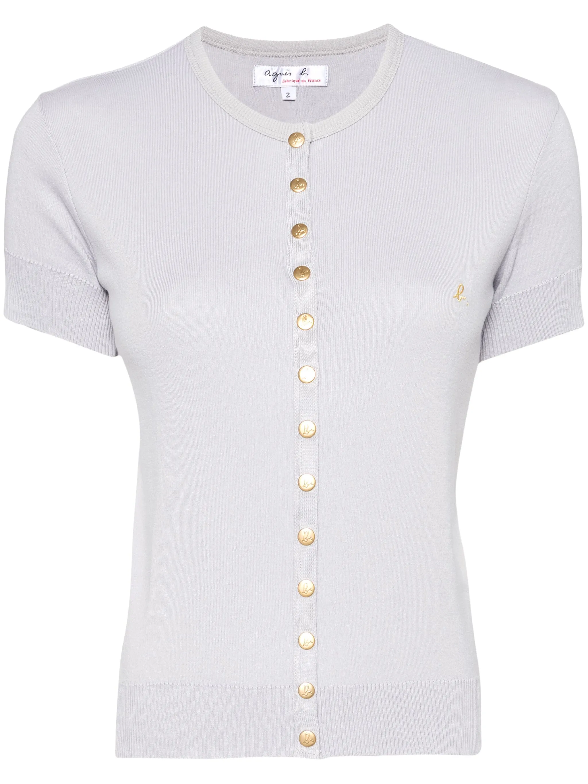 Кардиган Swing Agnès B., серый
Кардиган Swing Agnès B., серый