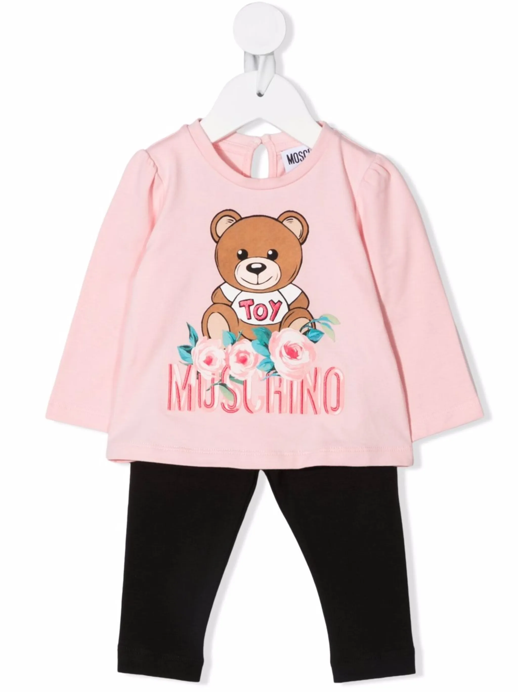 Спортивный костюм с принтом Teddy Bear Moschino Kids, розовый
Спортивный костюм с принтом Teddy Bear Moschino Kids, розовый