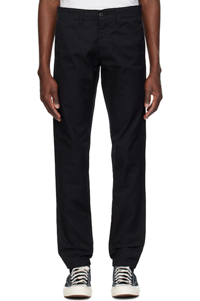 Черные брюки Сида Carhartt Work In Progress
Черные брюки Сида Carhartt Work In Progress