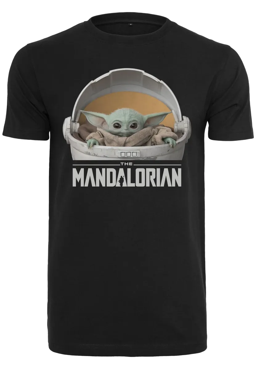 Футболка Merchcode "Мужская футболка Merchcode Baby Yoda Mandalorian Logo Tee", черный 
Футболка Merchcode "Мужская футболка Merchcode Baby Yoda Mandalorian Logo Tee", черный