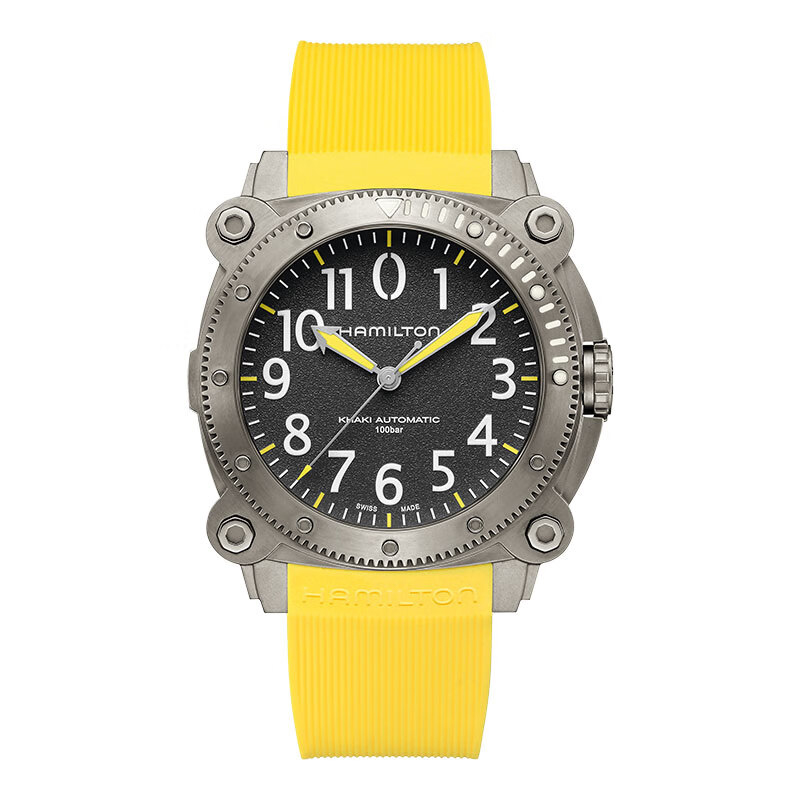 Мужские часы в хаки и синем цвете Hamilton, черный
Мужские часы в хаки и синем цвете Hamilton, черный