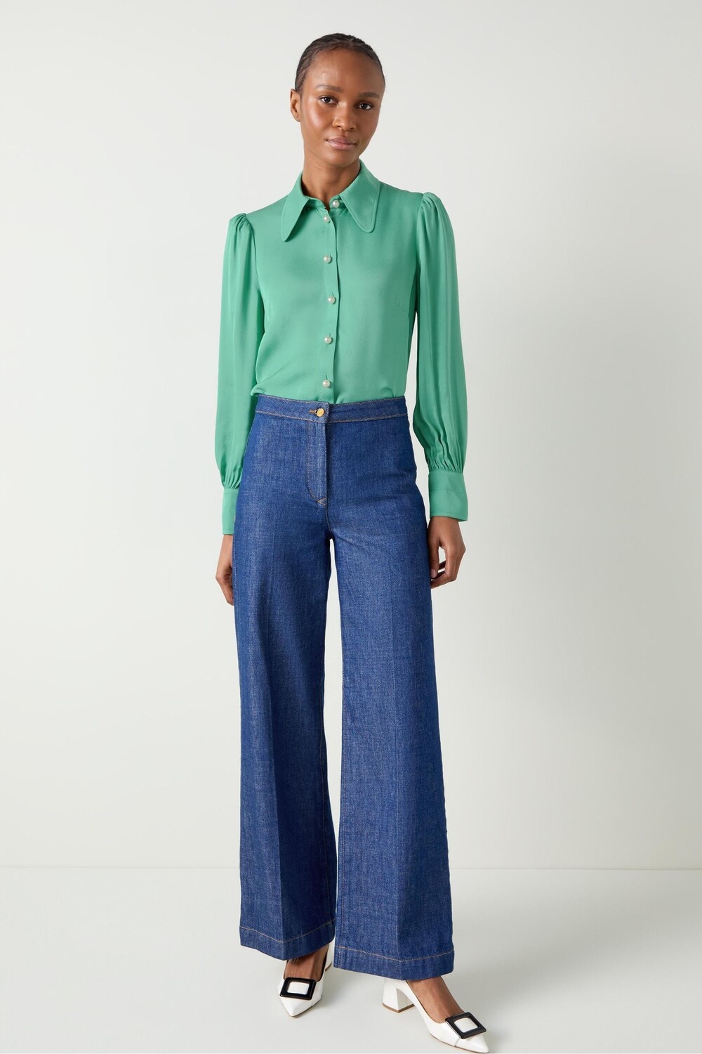 Блузка из крепа сатина «Соня» Lk Bennett, зеленый
Блузка из крепа сатина «Соня» Lk Bennett, зеленый