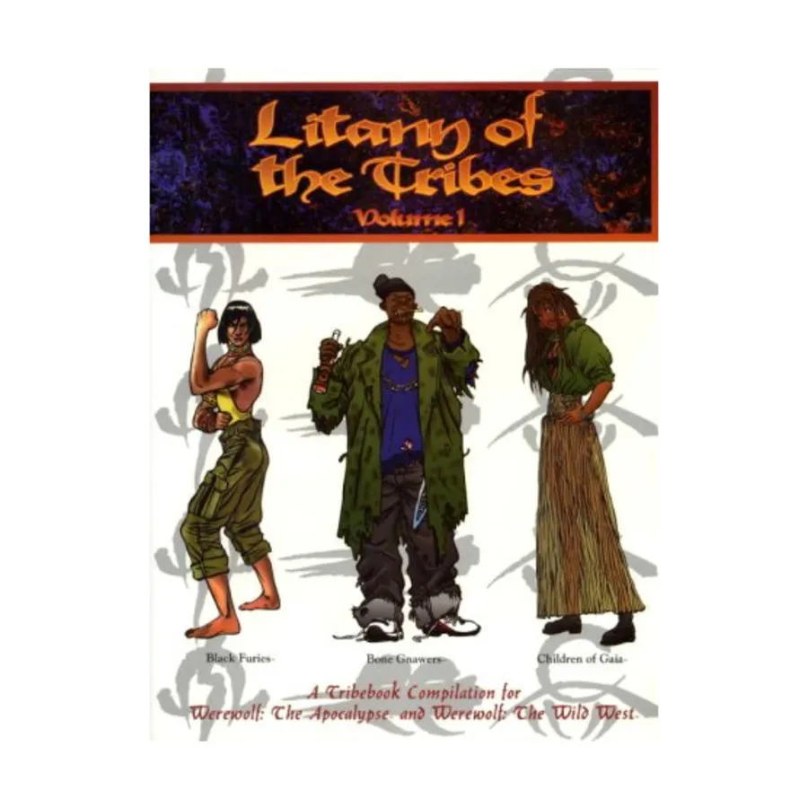 Litany of the Tribes #1 - Black Furies, Bone Gnawers, Children of Gaia, Werewolf - The Apocalypse - Tribebooks, мягкая обложка
Litany of the Tribes #1 - Black Furies, Bone Gnawers, Children of Gaia, Werewolf - The Apocalypse - Tribebooks, мягкая обложка