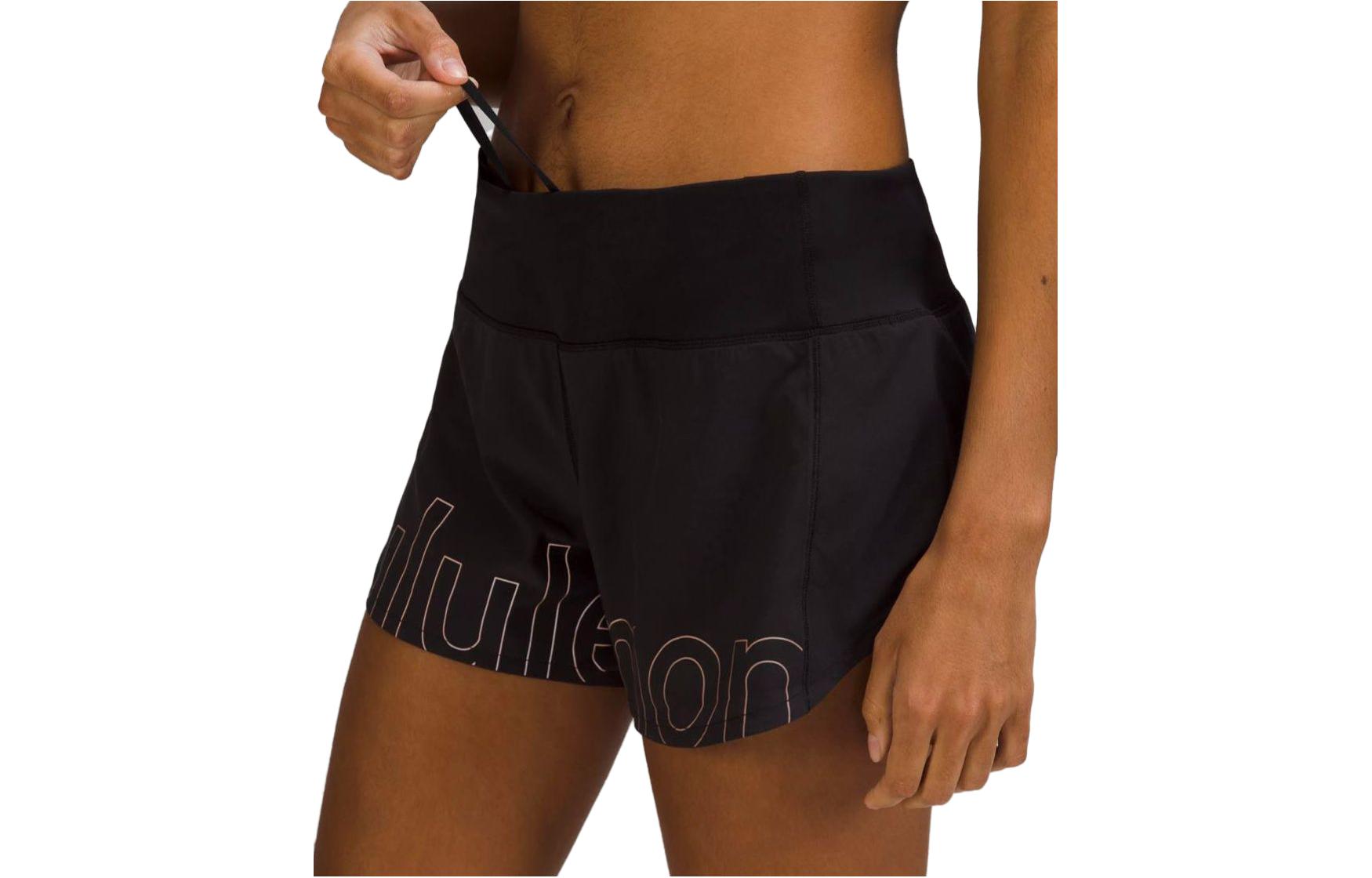 Женские спортивные шорты 4' Lululemon, черный
Женские спортивные шорты 4' Lululemon, черный