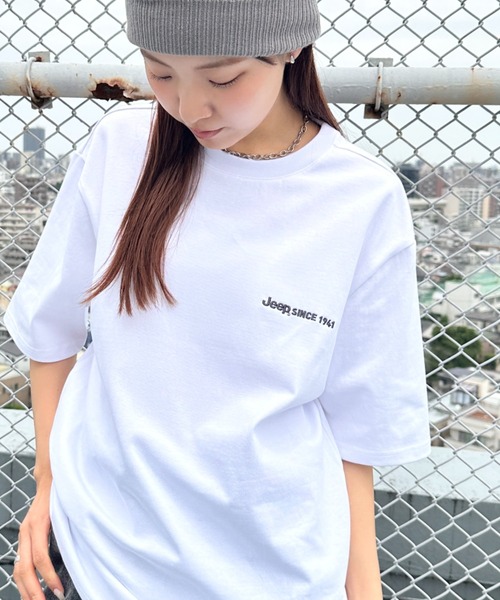 Футболка, прямой крой JEEP, белый
Футболка, прямой крой JEEP, белый