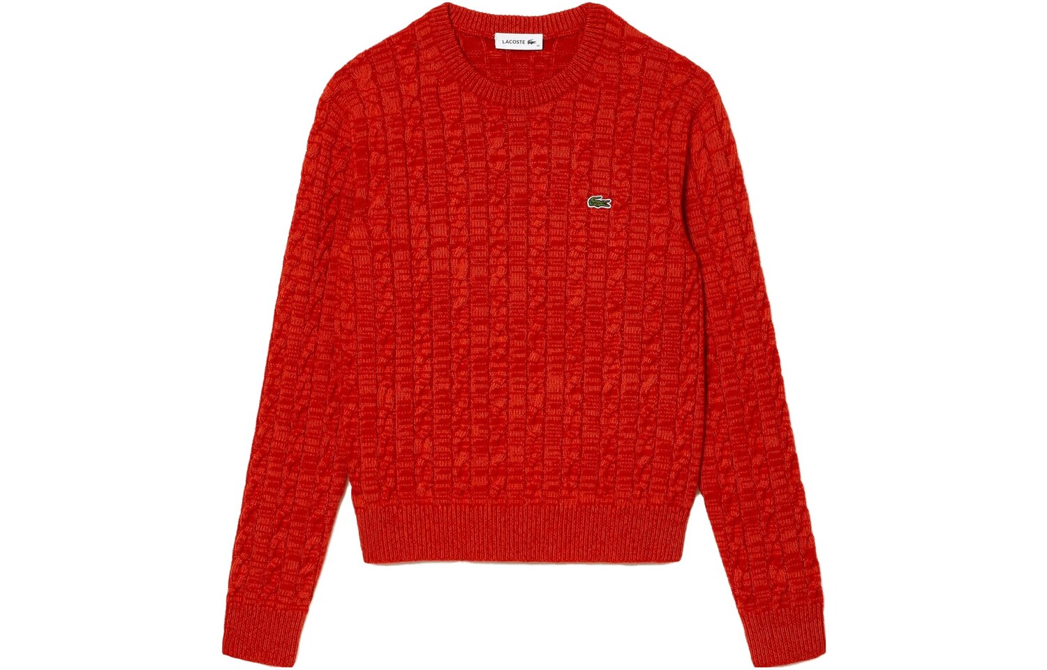Свитер женский красный Lacoste
Свитер женский красный Lacoste