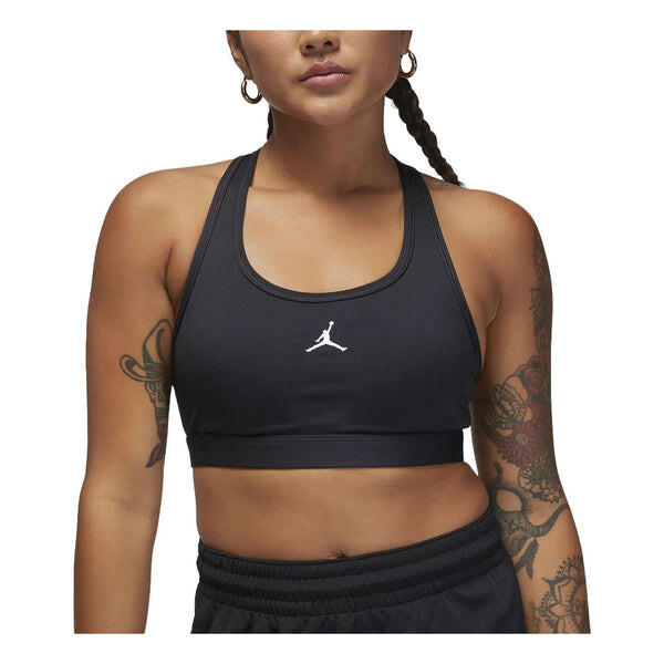 Спортивный топ средней поддержки с подкладкой Jumpman Bra Air Jordan, черный
Спортивный топ средней поддержки с подкладкой Jumpman Bra Air Jordan, черный