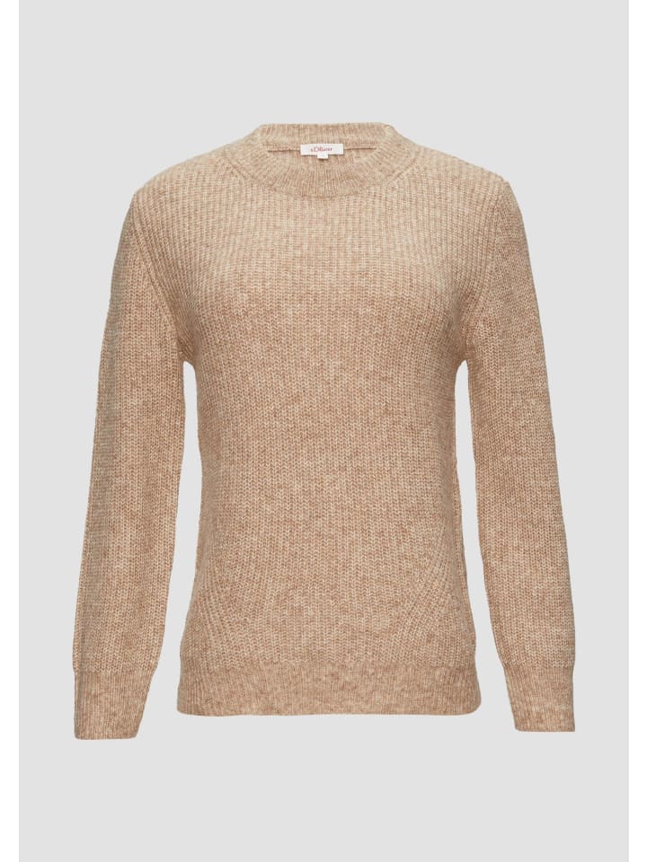 Вязаный свитер цвета 83W3_светло-коричневый s.Oliver
Вязаный свитер цвета 83W3_светло-коричневый s.Oliver