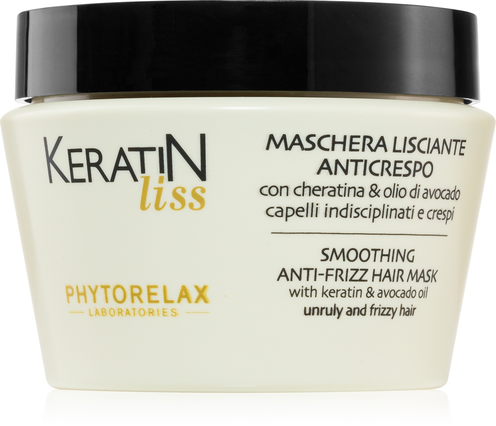 Разглаживающая маска Keratin Liss для непослушных волос Phytorelax Laboratories, 250 мл
Разглаживающая маска Keratin Liss для непослушных волос Phytorelax Laboratories, 250 мл