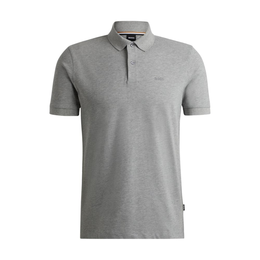 Рубашка-поло Pallas Regular-fit из хлопка с вышитым логотипом BOSS, серебряный
Рубашка-поло Pallas Regular-fit из хлопка с вышитым логотипом BOSS, серебряный
