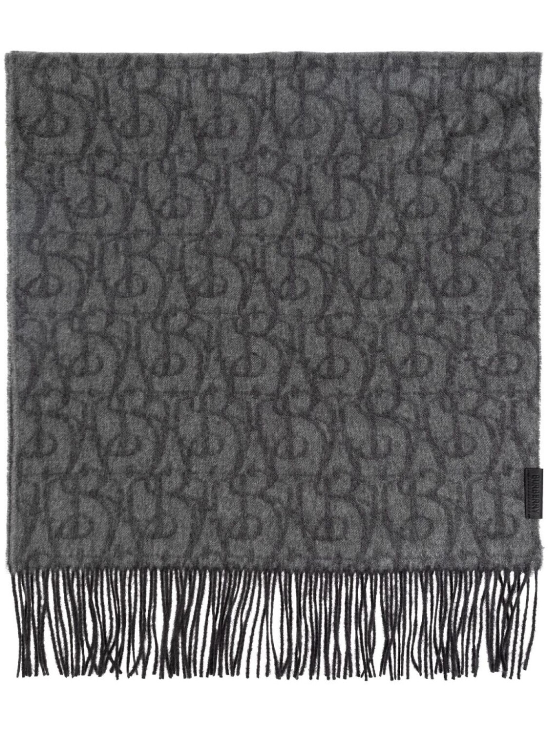 Шарф с монограммой Burberry, серый
Шарф с монограммой Burberry, серый