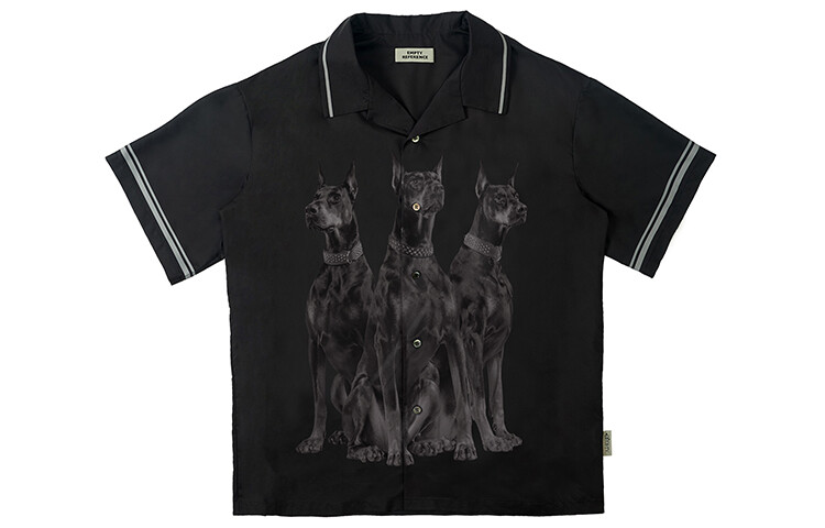 EMPTY REFERENCE Рубашка унисекс, Черный 
EMPTY REFERENCE Рубашка унисекс, Черный