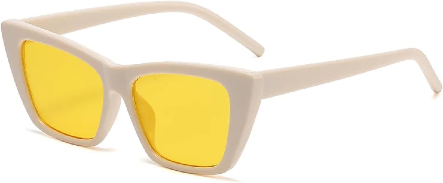 Ретро солнцезащитные очки «кошачий глаз» для женщин, модные, минималистичные, для активного отдыха, с защитой от УФ-излучения и леопардовым принтом TVTBBVV, Beige Yellow
Ретро солнцезащитные очки «кошачий глаз» для женщин, модные, минималистичные, для активного отдыха, с защитой от УФ-излучения и леопардовым принтом TVTBBVV, Beige Yellow