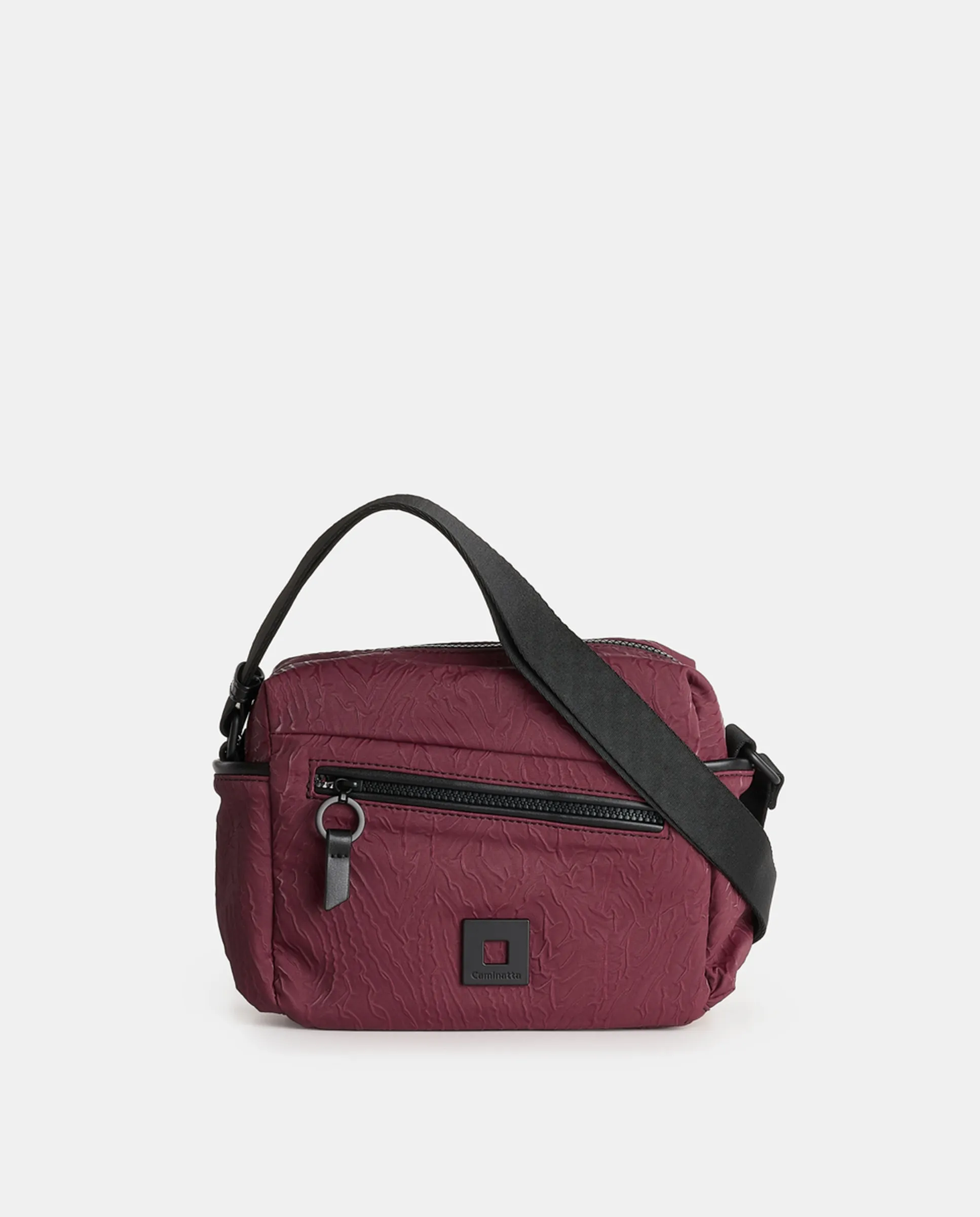 Маленькая сумка через плечо с молнией Caminatta, бордовый
Маленькая сумка через плечо с молнией Caminatta, бордовый