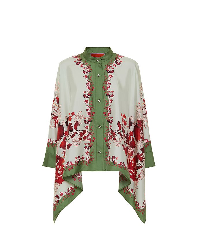 Шелковая сорочка из твила Foulard La DoubleJ, зеленый
Шелковая сорочка из твила Foulard La DoubleJ, зеленый