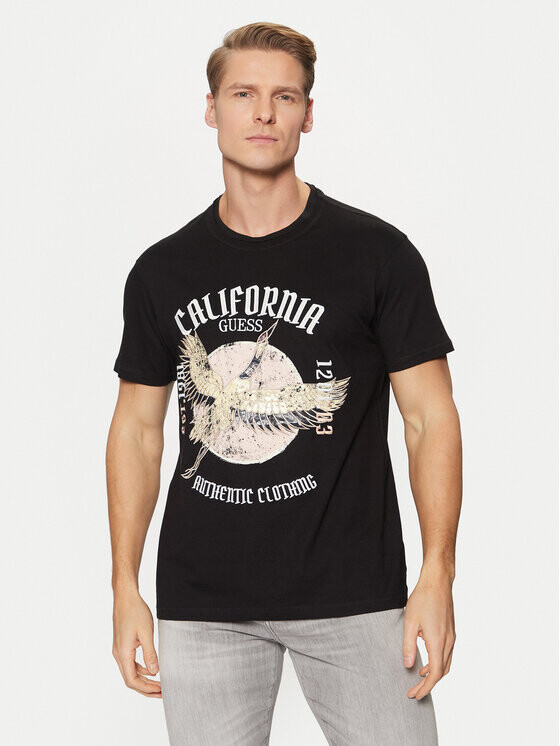 Футболка стандартного кроя Guess, черный
Футболка стандартного кроя Guess, черный