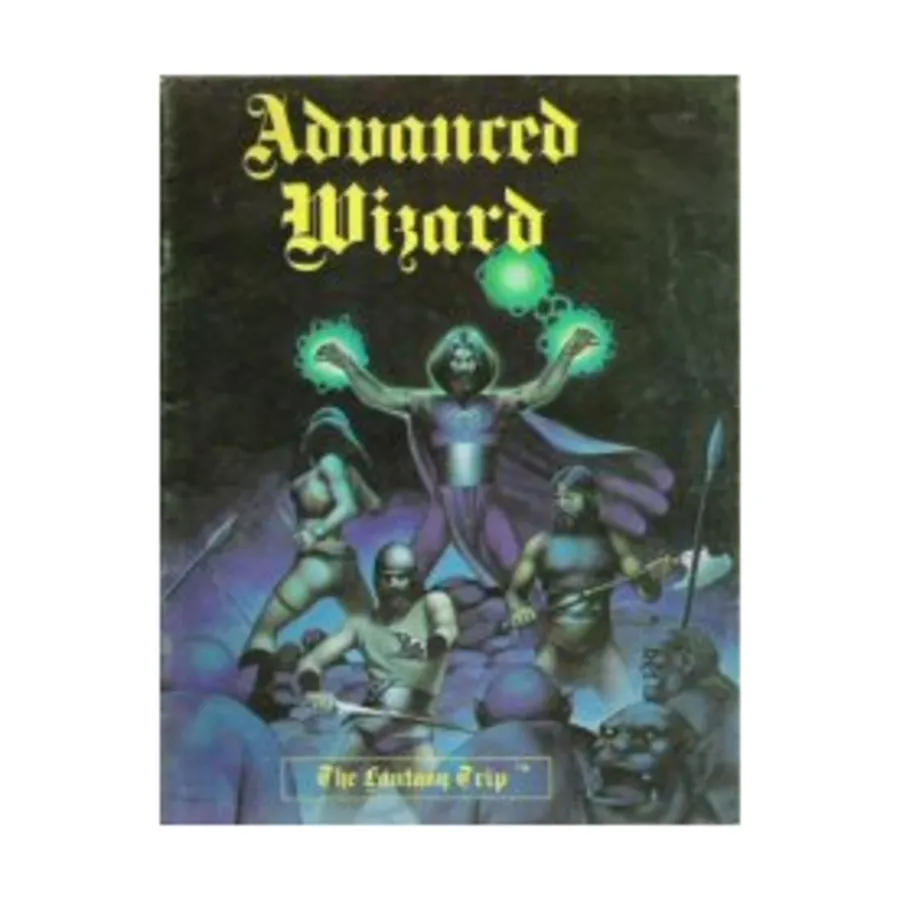 Advanced Wizard, Fantasy Trip (Metagaming), мягкая обложка 
Advanced Wizard, Fantasy Trip (Metagaming), мягкая обложка