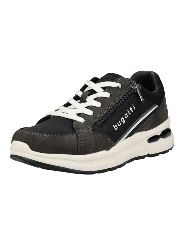 Кроссовки на шнуровке Bugatti, черный
Кроссовки на шнуровке Bugatti, черный