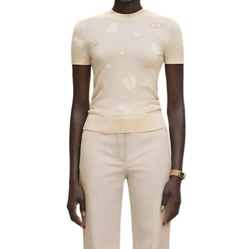 HERMES Свитер FW25 женский Swan White
HERMES Свитер FW25 женский Swan White