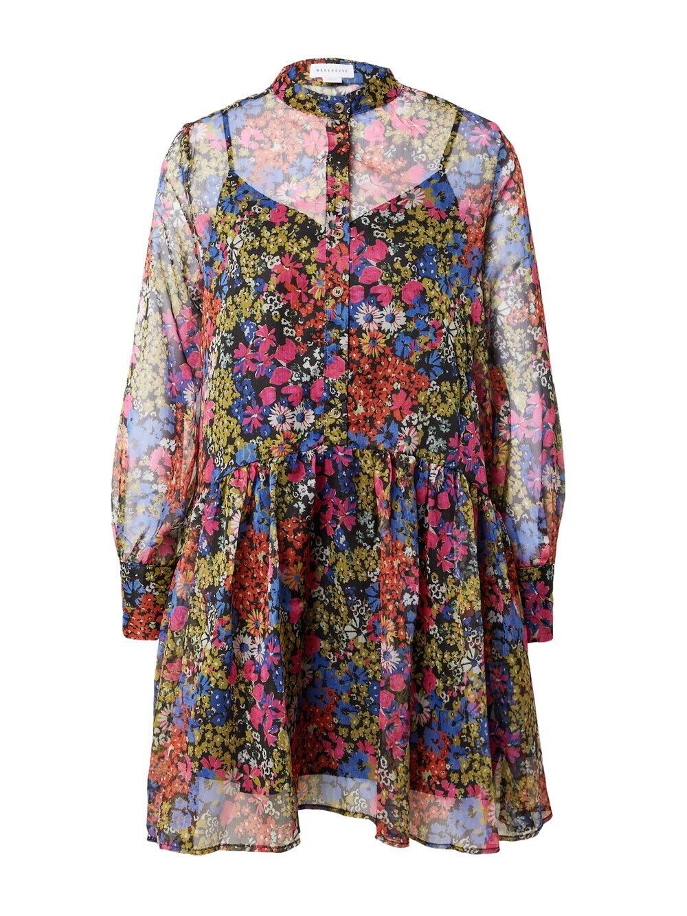 Рубашка-платье Warehouse, смешанные цвета
Рубашка-платье Warehouse, смешанные цвета