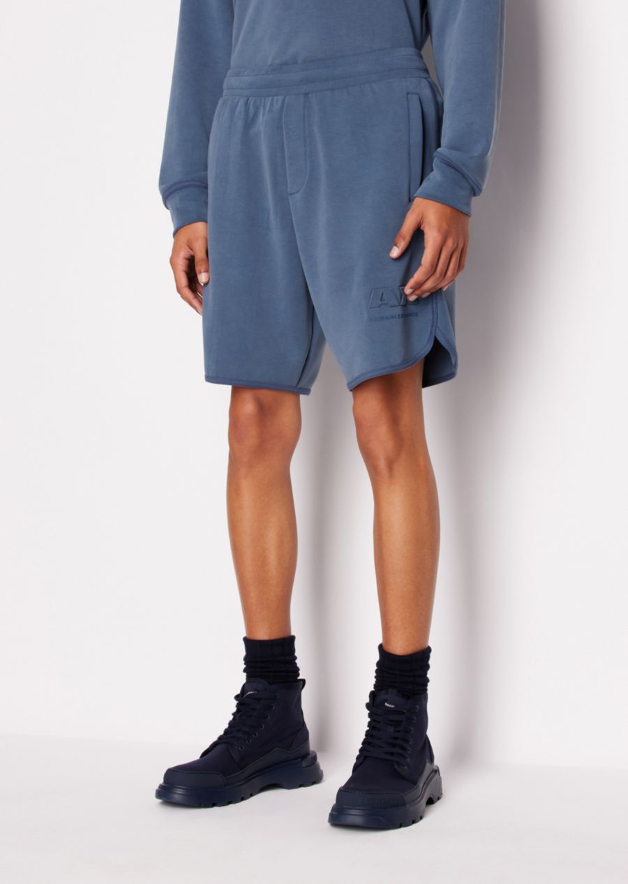 Мужские эластичные шорты с логотипом AX A|X Armani Exchange, Blue Avio
Мужские эластичные шорты с логотипом AX A|X Armani Exchange, Blue Avio
