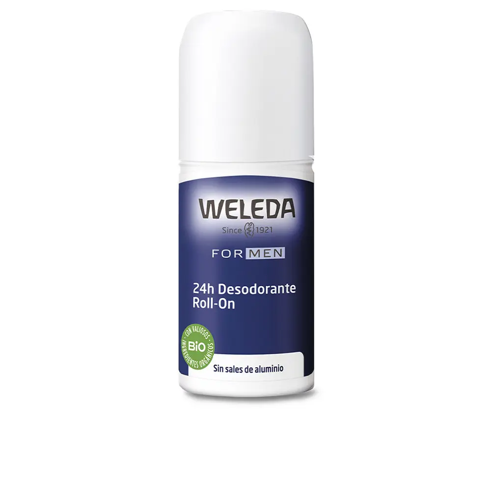 Дезодорант For men 24h desodorante roll-on Weleda, 50 мл. 
Дезодорант For men 24h desodorante roll-on Weleda, 50 мл.