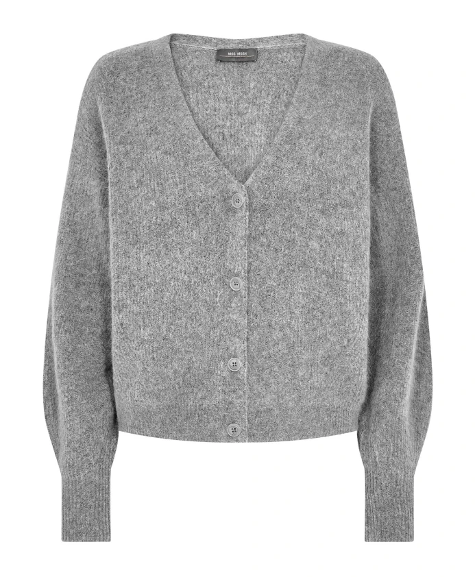 Серый кардиган с V-образным вырезом Mos Mosh, серый
Серый кардиган с V-образным вырезом Mos Mosh, серый