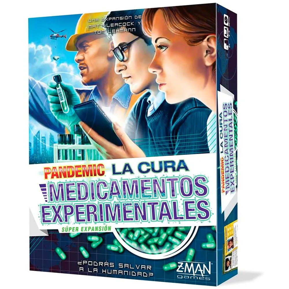 Детская настольная игра Asmodee Pandemic La Cura ExpansiГіn Medicamentos Experimentales, мультиколор
Детская настольная игра Asmodee Pandemic La Cura ExpansiГіn Medicamentos Experimentales, мультиколор