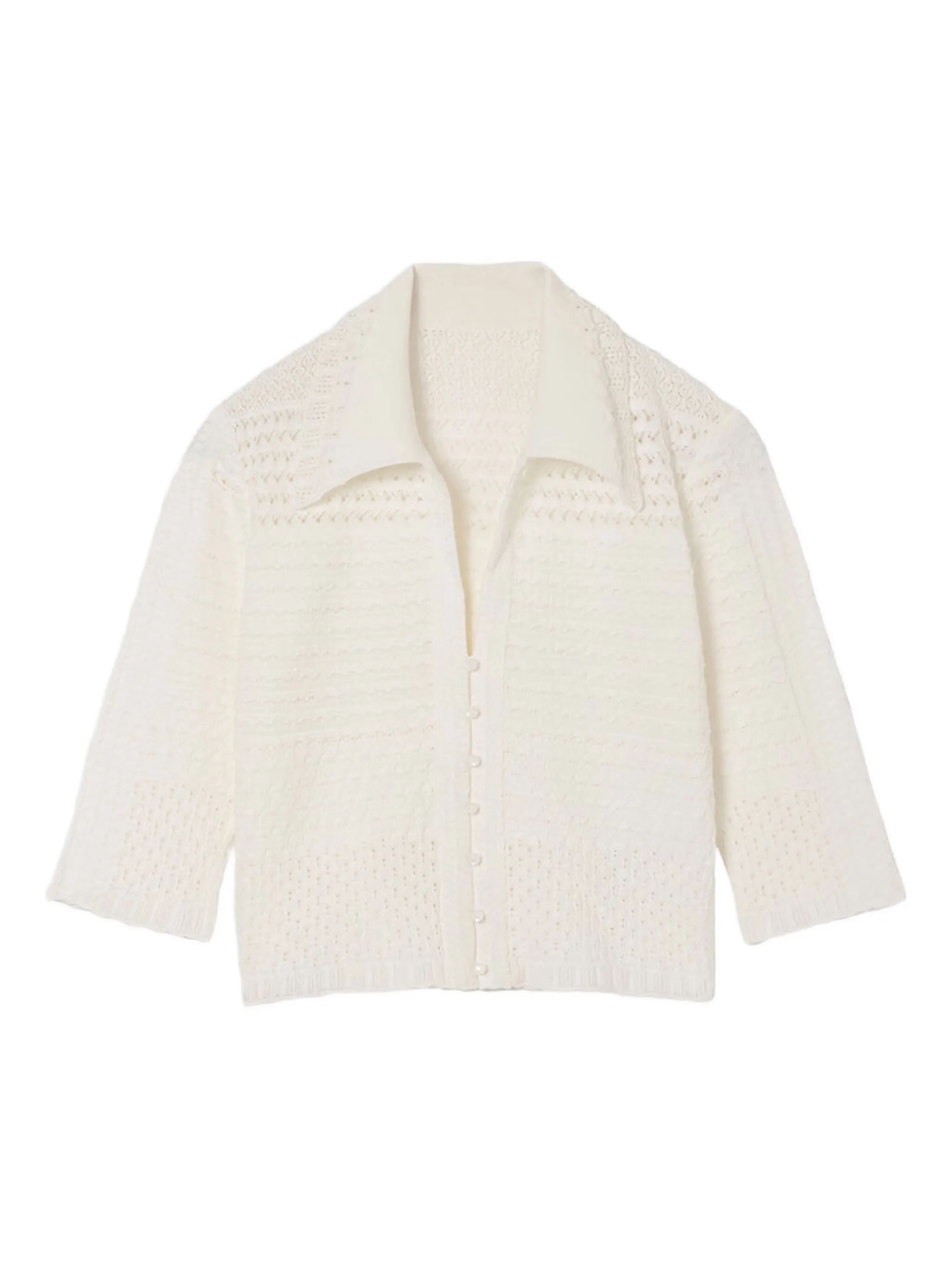 Топ рыхлой вязки Mame Kurogouchi, бежевый
Топ рыхлой вязки Mame Kurogouchi, бежевый