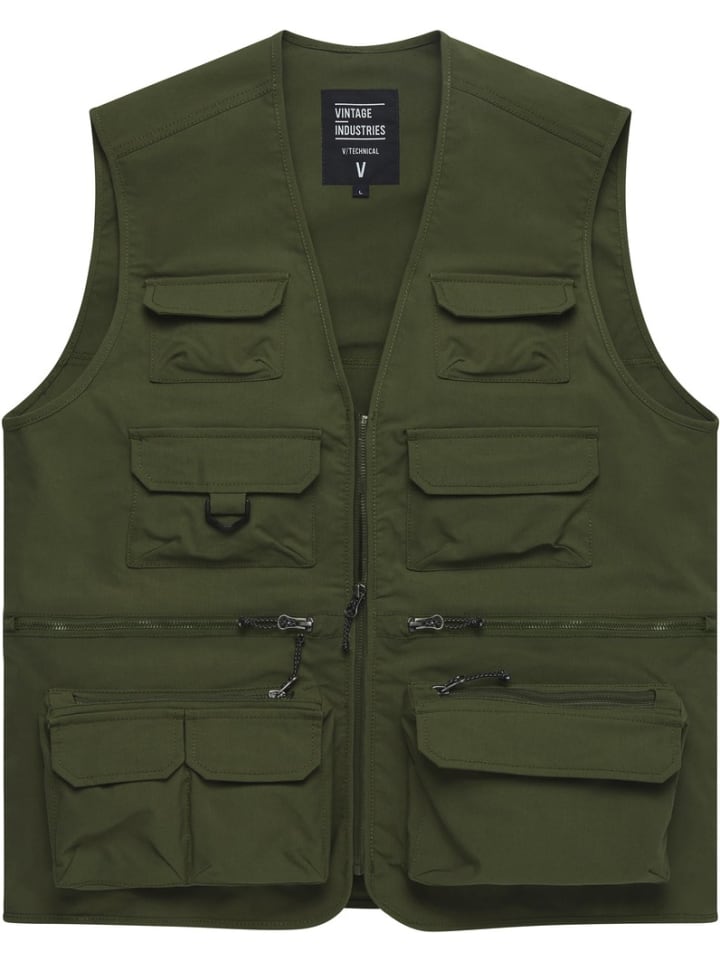 Жилет Vintage Industries, зеленый
Жилет Vintage Industries, зеленый