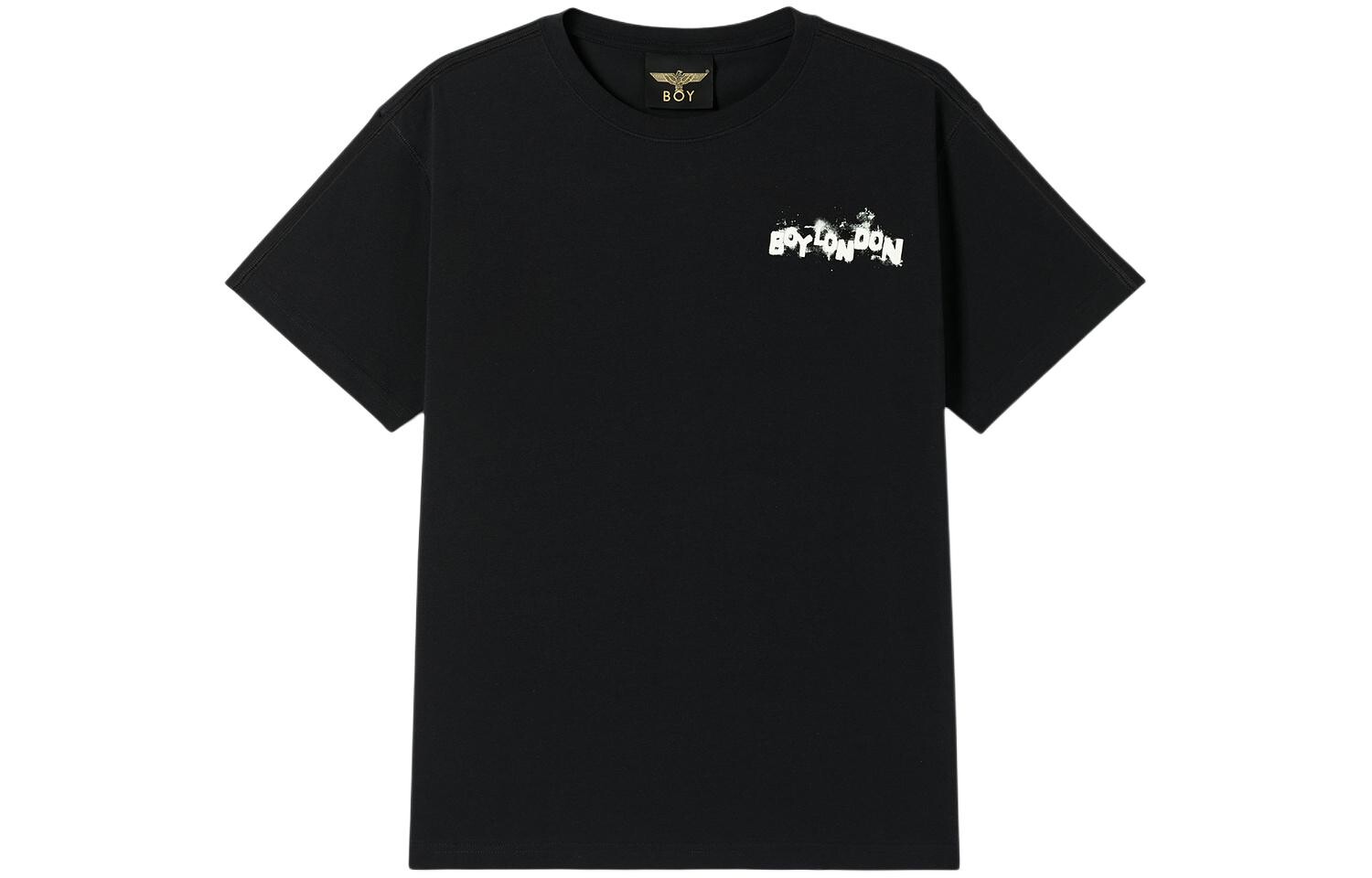 Футболка унисекс черная Boy London, черный
Футболка унисекс черная Boy London, черный