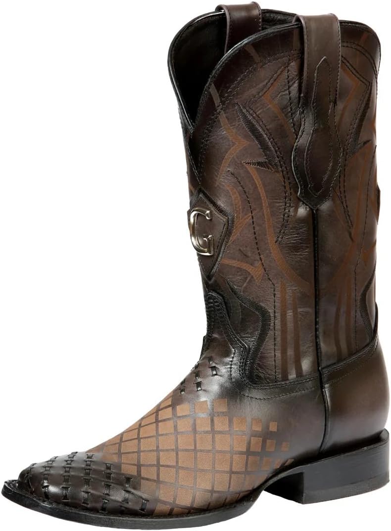 Мужские ковбойские сапоги Men’s El General Western, серые, из премиальной кожи полного зерна Generic
Мужские ковбойские сапоги Men’s El General Western, серые, из премиальной кожи полного зерна Generic