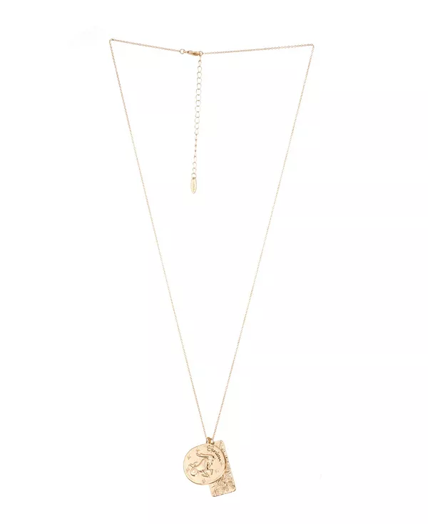 Женское колье с двумя подвесками со знаком зодиака Ettika, capricorn
Женское колье с двумя подвесками со знаком зодиака Ettika, capricorn