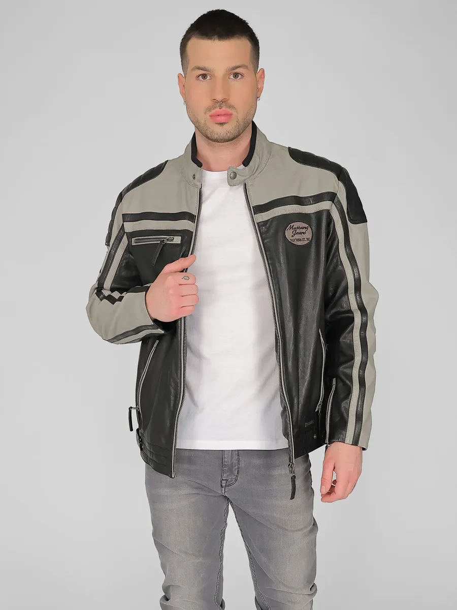 Байкерская куртка MUSTANG "31021213", черный
Байкерская куртка MUSTANG "31021213", черный