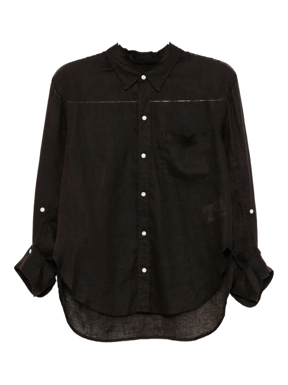 Льняная рубашка Kayla Shrunken Citizens of Humanity, коричневый
Льняная рубашка Kayla Shrunken Citizens of Humanity, коричневый