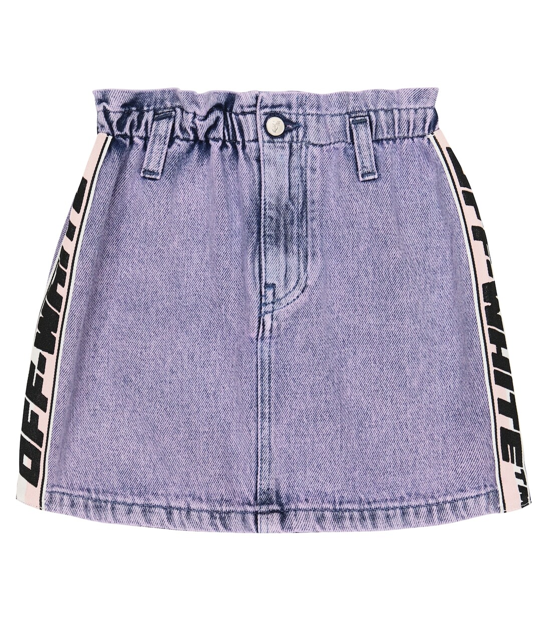 Джинсовая юбка с логотипом Off-White, белый
Джинсовая юбка с логотипом Off-White, белый