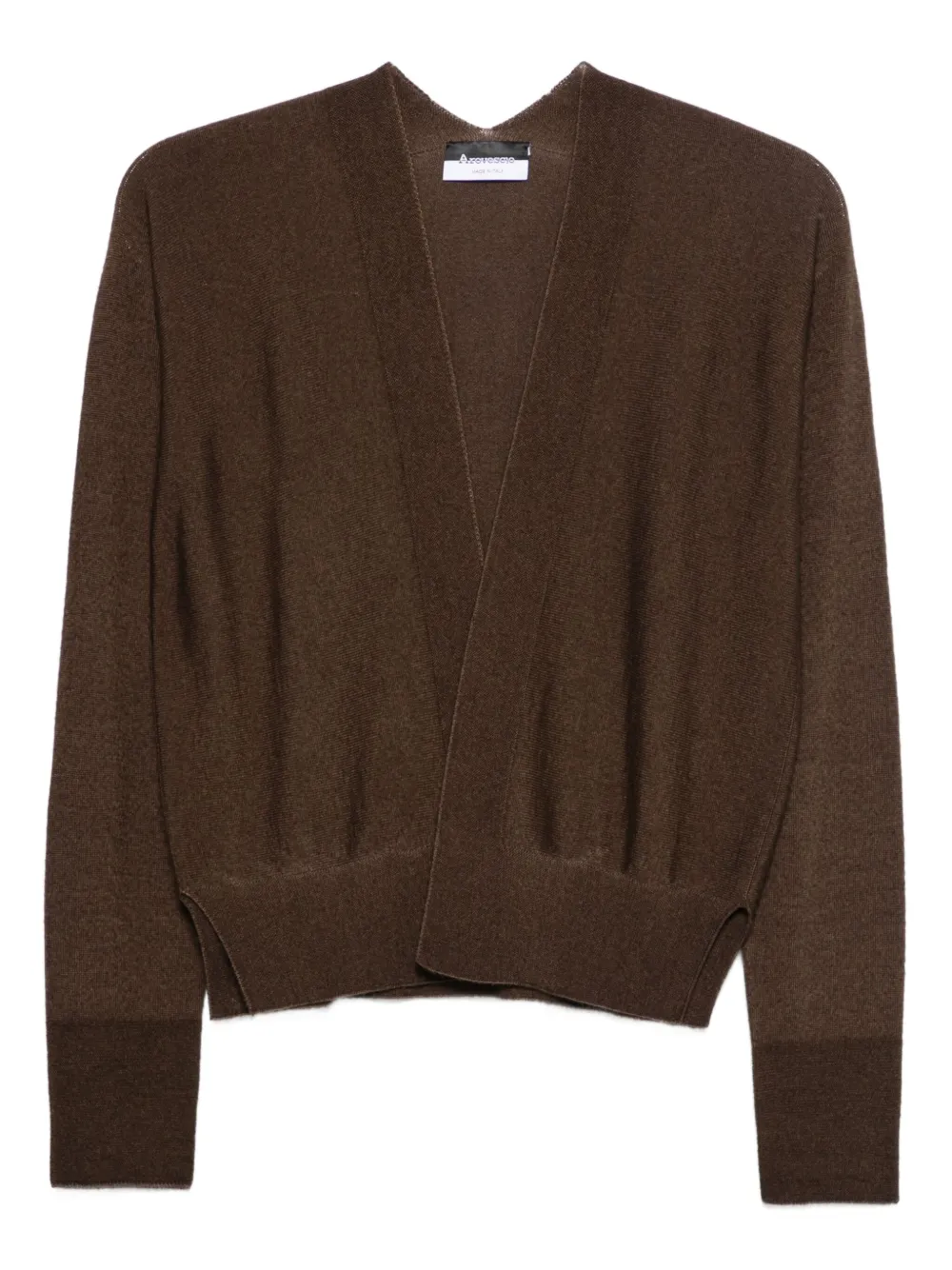 Кардиган с V-образным вырезом AROVESCIO, коричневый
Кардиган с V-образным вырезом AROVESCIO, коричневый