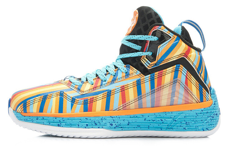 Баскетбольные кроссовки унисекс с высоким верхом, черные/оранжевые/синие Lining
Баскетбольные кроссовки унисекс с высоким верхом, черные/оранжевые/синие Lining