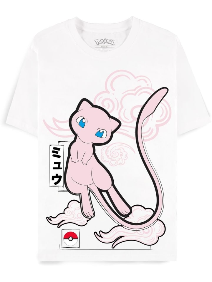 Футболка Pokémon - Mew Women's Short Sleeved T-shirt Pokémon, белый
Футболка Pokémon - Mew Women's Short Sleeved T-shirt Pokémon, белый