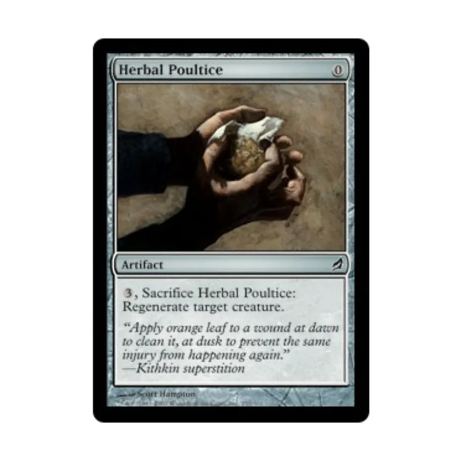 CCG Травяной компресс (С), MTG - Lorwyn
CCG Травяной компресс (С), MTG - Lorwyn