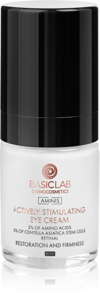 Ночной крем для кожи вокруг глаз Dermocosmetics Amine Firming and Firming Eye Cream Basiclab, 18 мл
Ночной крем для кожи вокруг глаз Dermocosmetics Amine Firming and Firming Eye Cream Basiclab, 18 мл