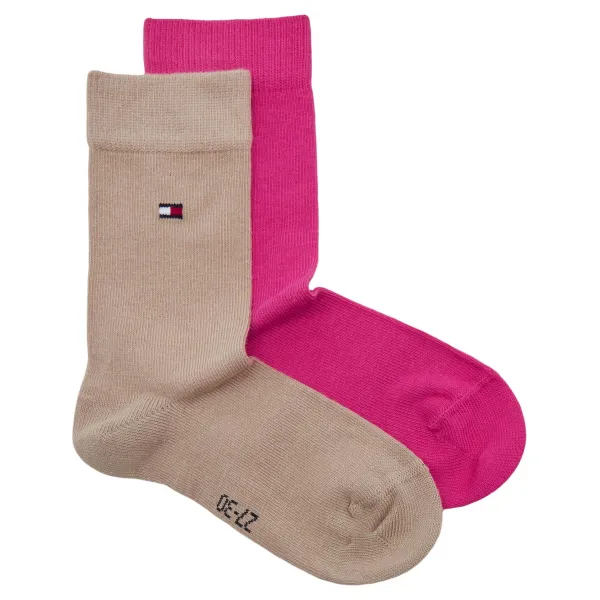 2 пары носков Tommy Hilfiger, розовый 
2 пары носков Tommy Hilfiger, розовый