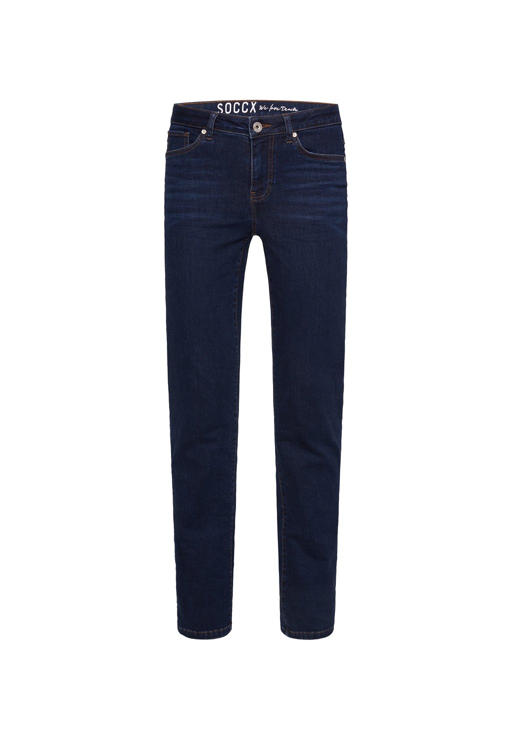 Джинсы облегающего кроя Soccx, темно-синий деним
Джинсы облегающего кроя Soccx, темно-синий деним