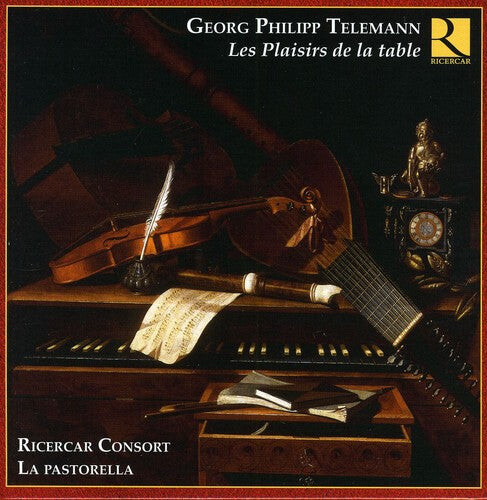 CD диск Telemann / Ricercar Consort / La Pastorella: Les Plaisirs de la Table 
CD диск Telemann / Ricercar Consort / La Pastorella: Les Plaisirs de la Table