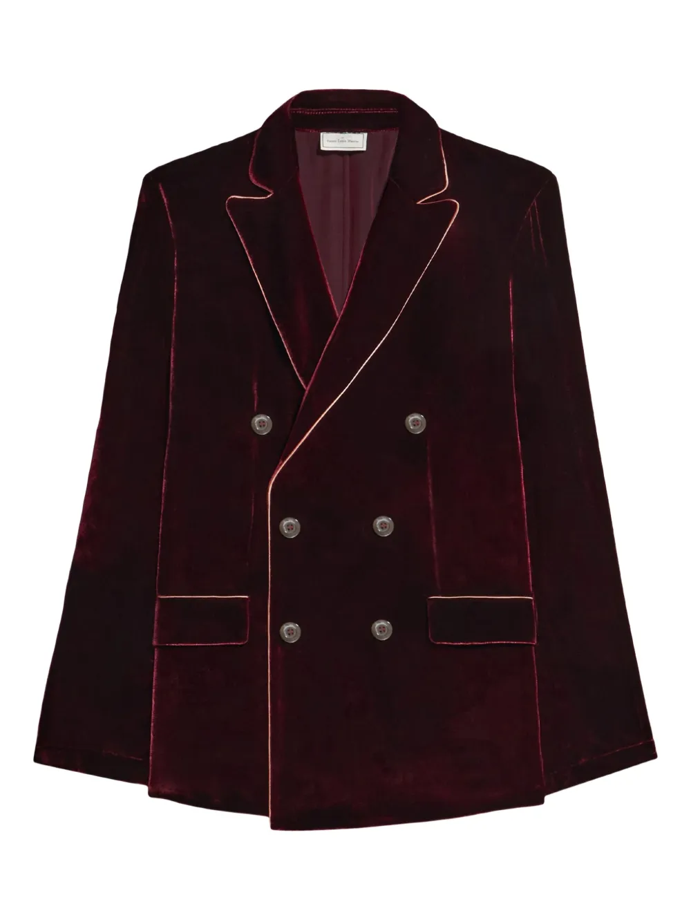 Двубортный бархатный пиджак Pierre-Louis Mascia, красный
Двубортный бархатный пиджак Pierre-Louis Mascia, красный