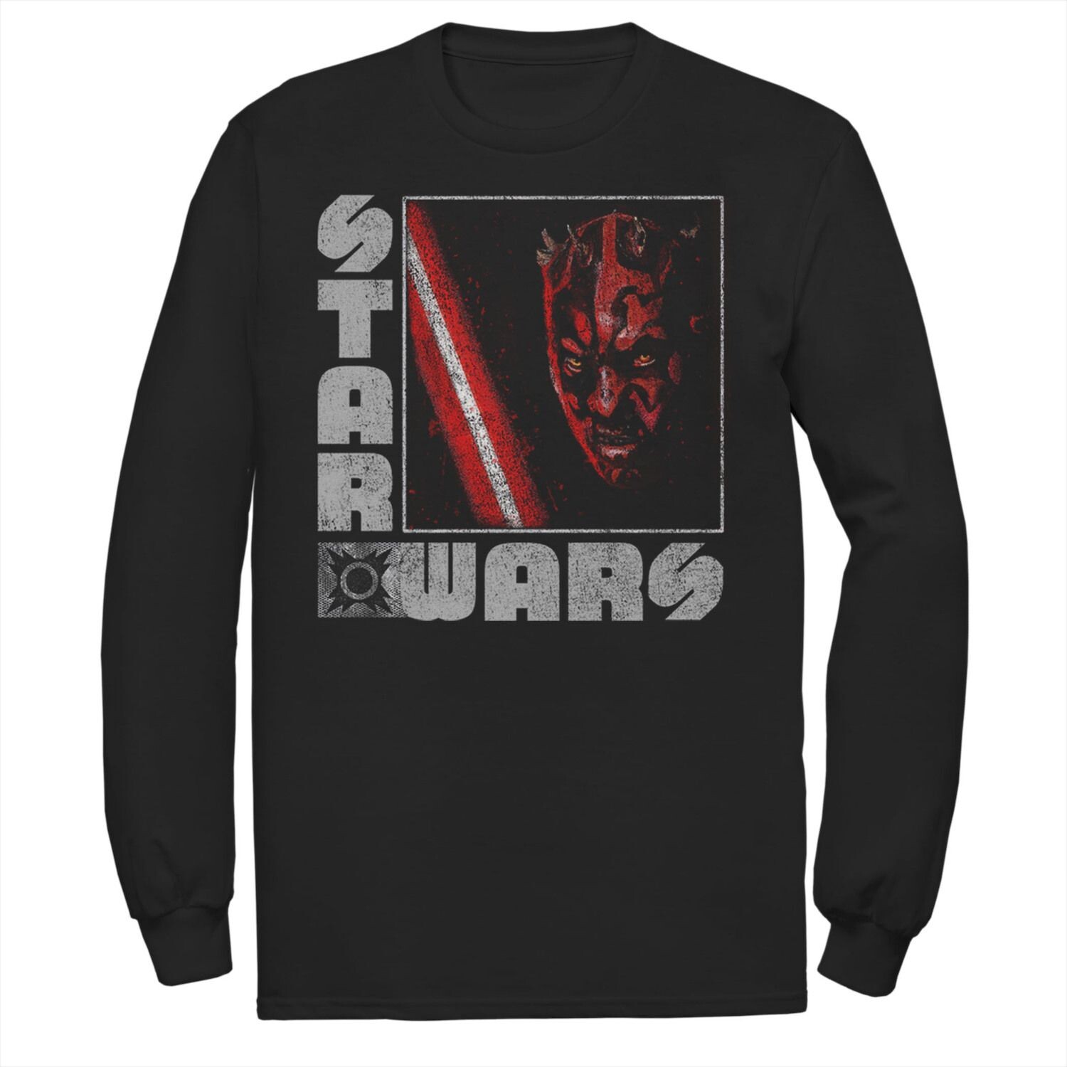 Мужская футболка с квадратным портретом и эффектом потертости Darth Maul Star Wars
Мужская футболка с квадратным портретом и эффектом потертости Darth Maul Star Wars